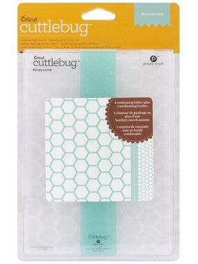 Honeycomb - Cuttlebug 5" x 7" Embossing Folder/Border Set